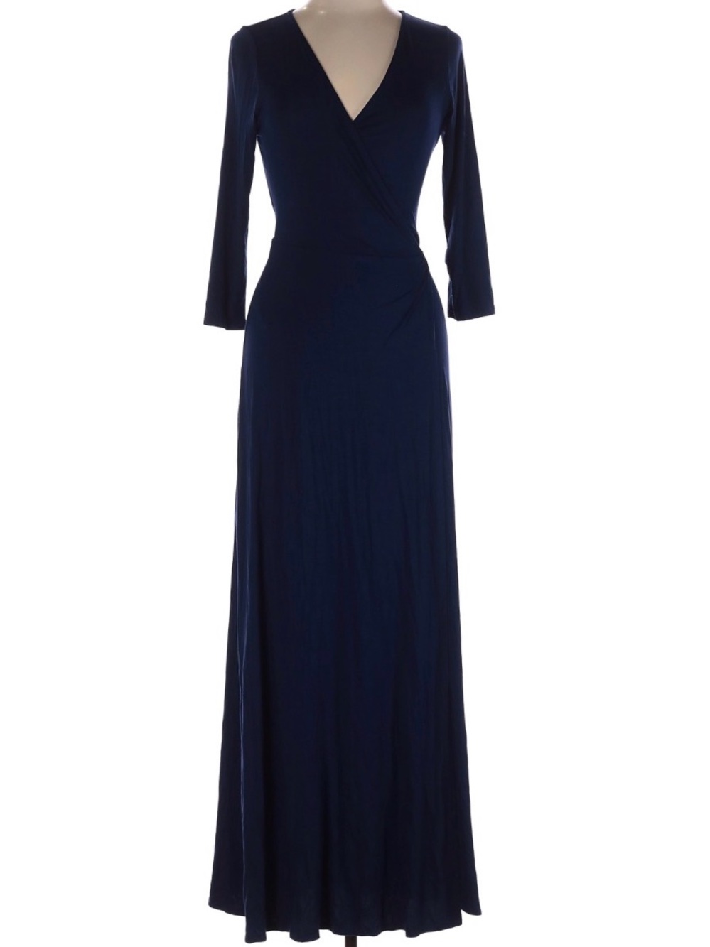 Lulus Navy Blue/ purple Maxi Dress